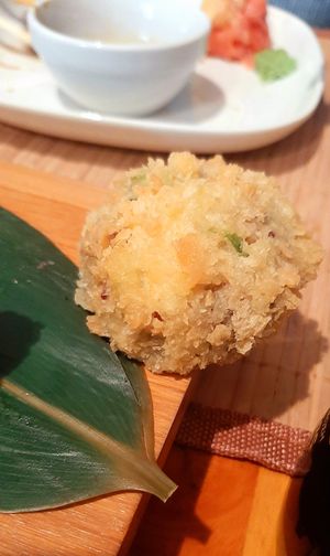 Tempura at Edamame Vegan Sushi in Warsaw