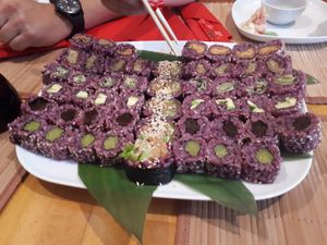 Edamame vegan sushi at Edamame Vegan Sushi in Warsaw