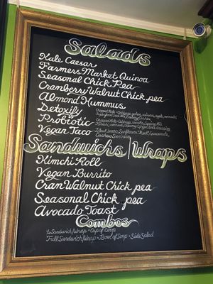Food options  at Greenmouth in Easton