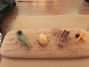 Best tiramisu I ever had! at Compost in Mallorca