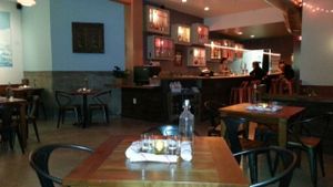 inside at Epif in Portland