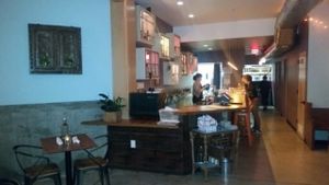 inside at Epif in Portland