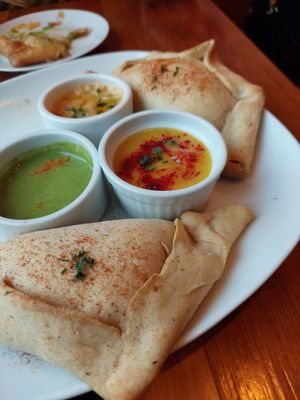 Empanadas were very good (but the plate of three was $27) at Epif in Portland