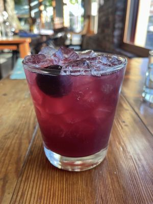 Cherry non alcoholic drink   at Epif in Portland