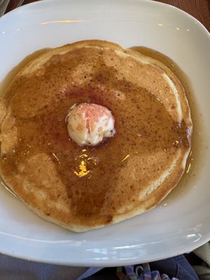 Single Pancake with Maple Syrup   at Epif in Portland