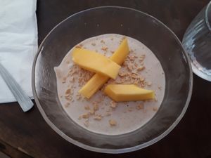 Mousse à l'érable & gousse de vanille at L'ilot in Levis