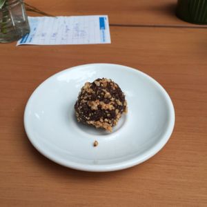 Dessert - Vegan option at Vila das Rosas in Sao Paulo