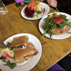 lunch  at Moon & Hare in Edinburgh
