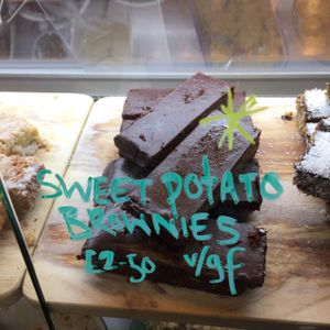 brownies  at Moon & Hare in Edinburgh