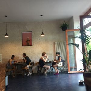 inside at Brammibal's Donuts - Maybachufer in Berlin