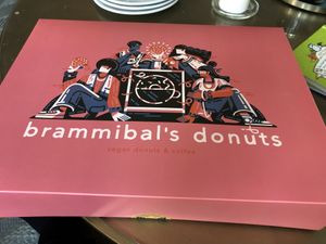 Big box  at Brammibal's Donuts - Maybachufer in Berlin