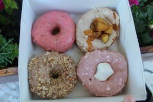 by Vegantearoom at Brammibal's Donuts - Maybachufer in Berlin
