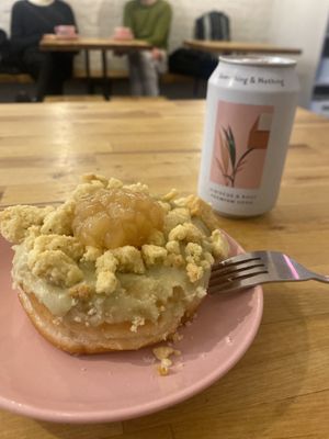 Apple pie donut  at Brammibal's Donuts - Maybachufer in Berlin