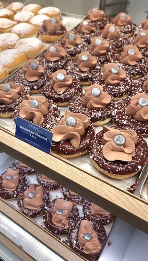 Special donut "Mousse au chocolat" #Veganuary at Brammibal's Donuts - Maybachufer in Berlin