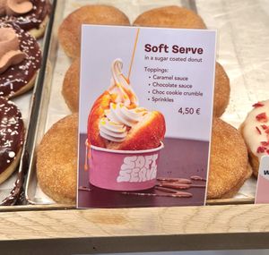 Soft serve donuts #Veganuary at Brammibal's Donuts - Maybachufer in Berlin
