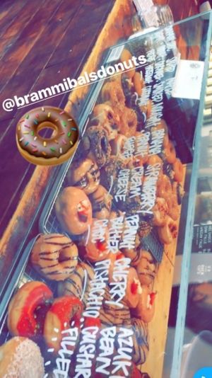 I had the Berliner with azuki bean custard. at Brammibal's Donuts - Maybachufer in Berlin