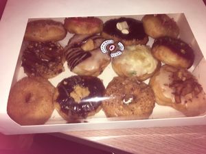 one of each at Brammibal's Donuts - Maybachufer in Berlin