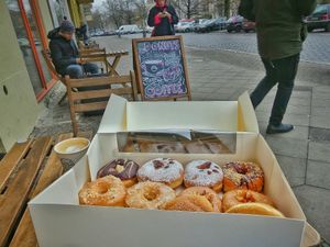 Best donuts in Berlin!  at Brammibal's Donuts - Maybachufer in Berlin