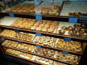 wide selection at Brammibal's Donuts - Maybachufer in Berlin