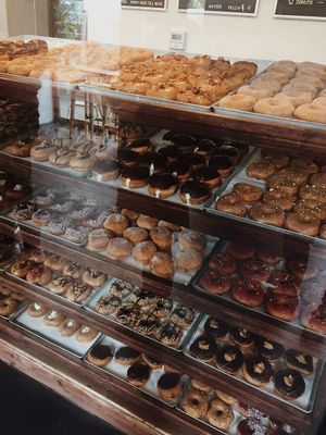 Donuts on donuts on donuts at Brammibal's Donuts - Maybachufer in Berlin