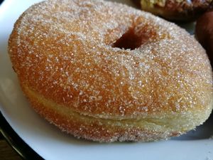 Cinnamon-sugar at Brammibal's Donuts - Maybachufer in Berlin