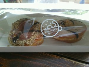 Delicious vegan donuts. at Brammibal's Donuts - Maybachufer in Berlin