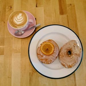 blood orange thyme & salted caramel at Brammibal's Donuts - Maybachufer in Berlin