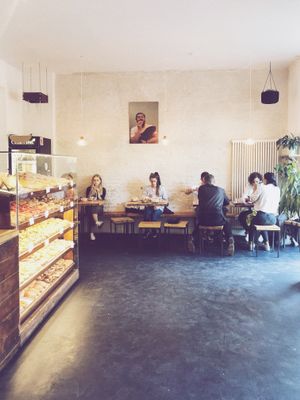 Interior at Brammibal's Donuts - Maybachufer in Berlin