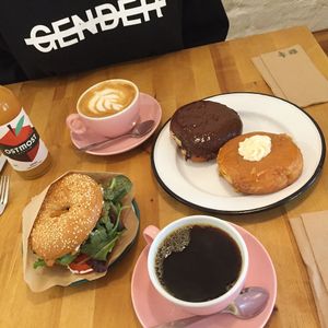 Gender is a social construct. at Brammibal's Donuts - Maybachufer in Berlin