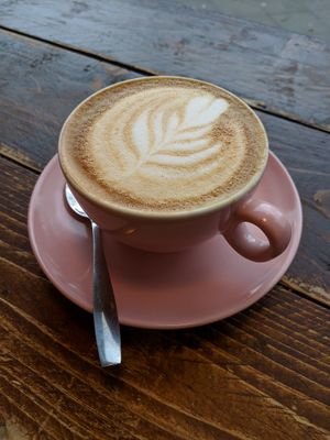 Australian coffee snob here - finding a decent coffee when travelling is always a challenge. Have to say that Brammibal's do a.pretty.good job, although the choice of oat milk (the at Brammibal's Donuts - Maybachufer in Berlin