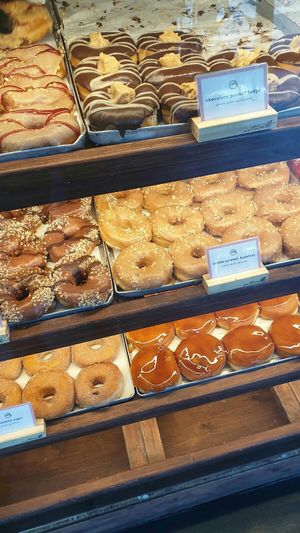 So many choices at Brammibal's Donuts - Maybachufer in Berlin