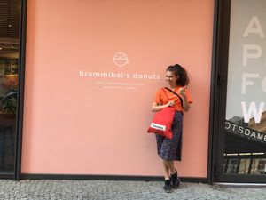 Outside Brammibal’s at Brammibal's Donuts - Maybachufer in Berlin