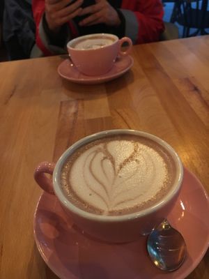 Hot chocolate! at Brammibal's Donuts - Maybachufer in Berlin