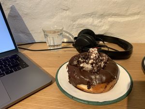 Cockies Cream donut  at Brammibal's Donuts - Maybachufer in Berlin