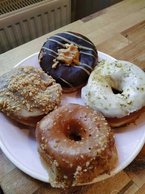 Donuts at Brammibal's Donuts - Maybachufer in Berlin