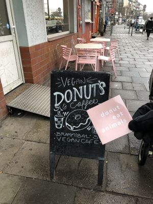 Sticker at Brammibal's Donuts - Maybachufer in Berlin