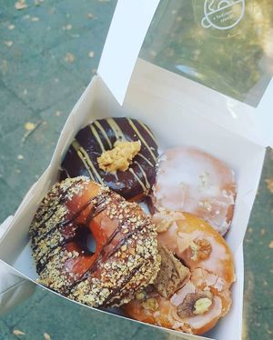 Amazing vegan donuts!❤️ at Brammibal's Donuts - Maybachufer in Berlin