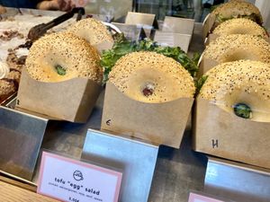 bagels at Brammibal's Donuts - Maybachufer in Berlin