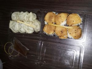 taiwanese vegan breakfast at Tian Xiang Chu in Kaohsiung