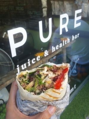 wrap  at Pure in Sliema