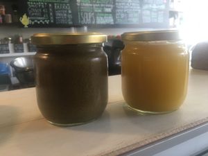 Juice jar at Pure in Sliema