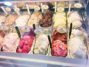 vegan/GF etc at SottoZero The Gelato Factory in Bugibba