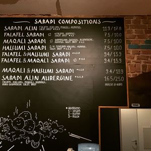 Our compositions are meant for sharing like the traditional way.  at Alin Gaza Kitchen in Berlin