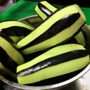 And the zebra asked himself: Am I white with black stripes or am I black with white stripes on me…? at Alin Gaza Kitchen in Berlin