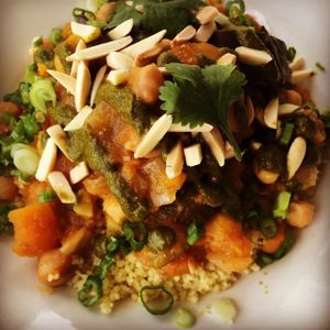 Moroccan Vegetable Tagine at Rosemary and Vine in Rye