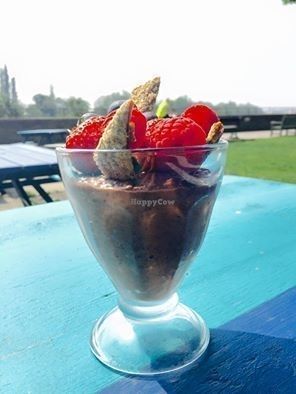 Chocolate chia seed pudding at The Old Ship W6 in West London