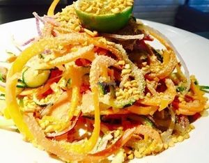 Rainbow Salad at The Old Ship W6 in West London