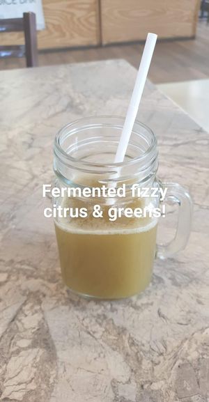 Yummy at The Green Lime Eco-Cafe and Juice Bar in Bridgetown