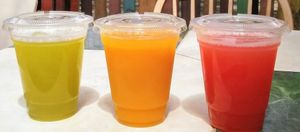 Fresh Fruit Juices: No Added Sugar at The Green Lime Eco-Cafe and Juice Bar in Bridgetown