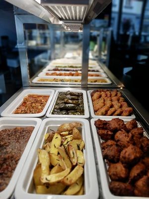 vegan Lunch Buffet at Samses in Zurich